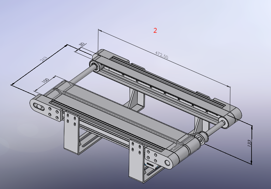 皮帶線輸送機傳送機（尺寸可按需定制）