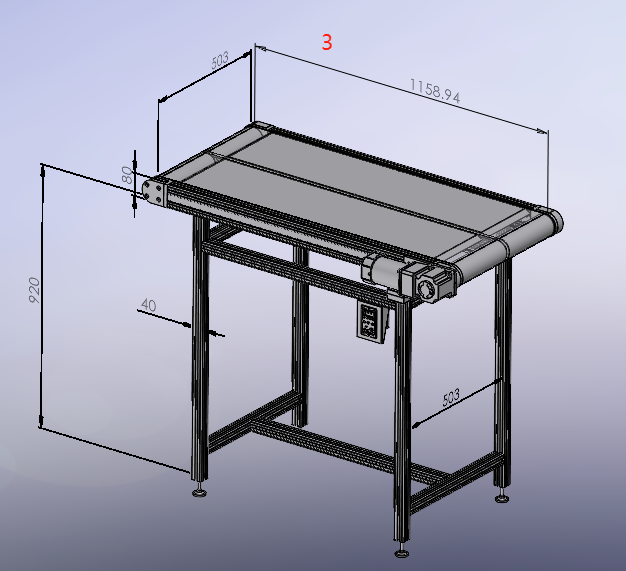 皮帶線輸送機傳送機（尺寸可按需定制）